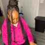 Medium Box Braids