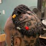 Palm roll retwist w/Pedals mid back