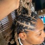 Men cornrows natural hair