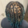 Retwist and 2 strand twist