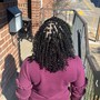 Small Knotless Goddess Braids