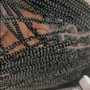 Knotless braids small