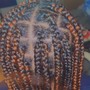 Knotless braids small