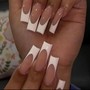 Basic nail art- 2 fingers