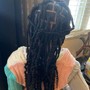 Large Distressed Faux Locs