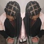 Knotless braids