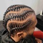 Men Stitch Braids ( 6 Braids )