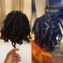 Starter locs (1” to shoulder length)