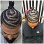 Single box braid plats (Men/Boys)