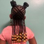 Natural Hair Box Braids