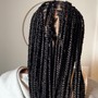 Traditional box braids