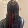 Large knotless goddess Braids