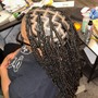 Kid's natural hair Braids