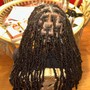 Smedium knotless with beads