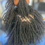 Micro Senegalese Twist (midback)