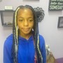 Small box braids