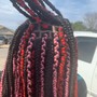 Médium knotless braids