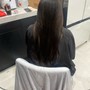 Blowout with hair extensions