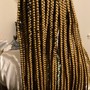 Knotless Box Braids touch up