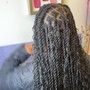 Knotless Senegalese twist