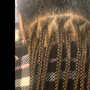 Medium Knotless Braids