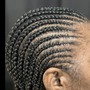 Medium Knotless Braids