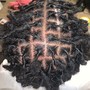 $100 fall deal (medium knotless or medium passion twist )