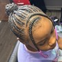 Kid's feedin ponytail braids