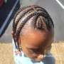 Knotless Small Braids