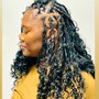 Small knotless Braids