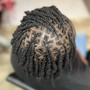 Retwist w/Two-Strand twist