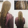 Medium Knotless Box Braids