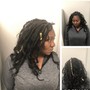 Crochet loose hair