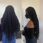 Crochet loose hair