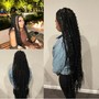 Crochet loose hair