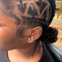 Kid's two strand twist Natural hair