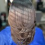 Relaxed Hair Silk Blowout