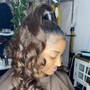 Relaxer touch up