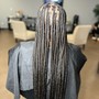 Large Knotless Braids