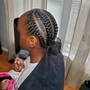 Straight back feed in Stitch Braids (8-10)