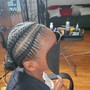 Stitch braid Cornrows 4-6