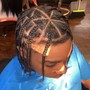 Kid's natural Braids