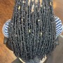 Small knotless box braids