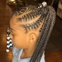 Extensions, Kid's Braids, beads