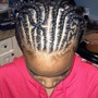 2-4 Cornrows