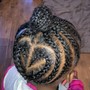 2-4 Cornrows