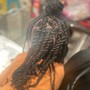 Takedown weave braids microlinks