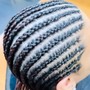 Feed in braids