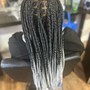 Medium Box Braids