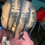 Kid's tribal braids